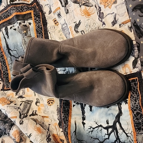 Sole Society Shoes - Sole Society Faux Suede Booties